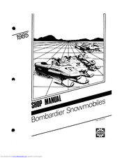 BOMBARDIER ELAN 3042 1985 Shop Manual