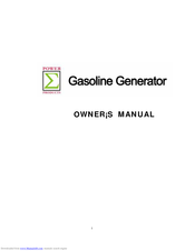 Power Products 6500e Owner's Manual
