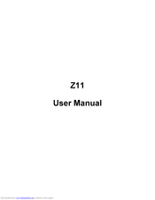 Zte nubia Z11 User Manual