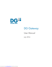 DICOM GRID DG Gateway User Manual