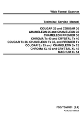 Contex CHAMELEON Sx 25 Technical & Service Manual