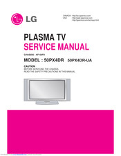 LG 50PXDR-UA Service Manual