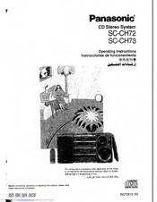 Panasonic SC-CH73 Operation
