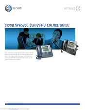 Cisco Small Business Pro SPA 509G Reference Manual