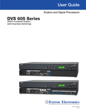 Extron electronics DVS 605 User Manual