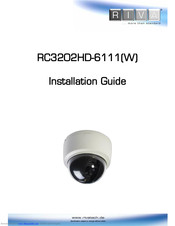 Riva RC3202HD-6111W Installation Manual