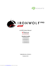 Seagate ironwolf PRO ST4000NE0025 Product Manual