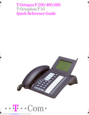 T-Com T-Octophon F 50 Quick Reference Manual