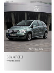 Mercedes-Benz B-Class F-CELL Operator's Manual