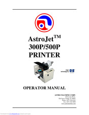 ASTRO AJ-500P Operator's Manual