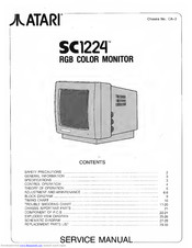 Atari SC1224 Service Manual