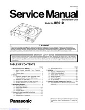 Panasonic BRS1D Service Manual