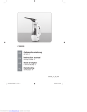 Cleanmaxx Z 02220 Instruction Manual