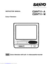 Sanyo C20VT11-M Instruction Manual
