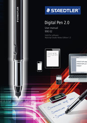 STAEDTLER Digital Pen 2.0 User Manual