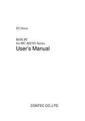 Contec IPC-BX701 Series User Manual
