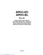 DFI AM33-EL User Manual