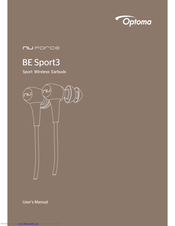 Optoma BE Sport3 User Manual