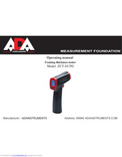Ada ZCT AUTO Operating Manual