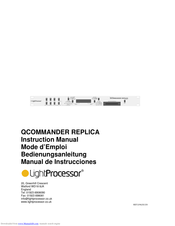 LightProcessor QCOMMANDER REPLICA Instruction Manual
