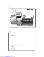 Balluff BIS C-60 2 Series Manual