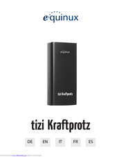 Equinux tizi Kraftprotz Manual