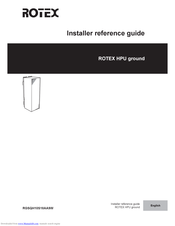 Rotex RGSQH10S18AA9W Installer's Reference Manual