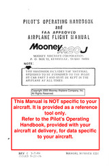 Mooney M20J Pilots Operating Manual