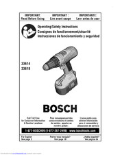 Bosch 33618 Manuals ManualsLib