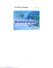GlobalView GV-101 User Manual