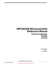 Freescale Semiconductor MPC5633M Manual