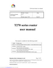 Libtor T260 Series User Manual