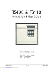 Menvier Security TS410 Installation & User Manual