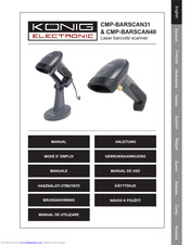 Konig CMP-BARSCAN31 Manual
