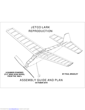 Jetco LARK REPRODUCTION Assembly Manual