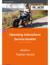 PRO ACTIV wheel-e Operating Instructions Manual
