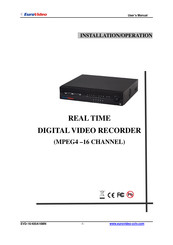 Euro Video EVD-16/400A16MN Installation & Operation Manual
