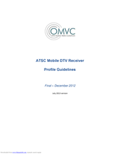 OMVC ATSC A/153 Profile Manuallines