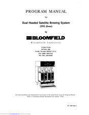 Bloomfield SS2 Series Program Manual