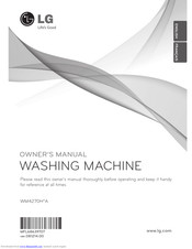 LG WM4270H*A Owner's Manual