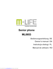 M-Life ML0653 Owner's Manual