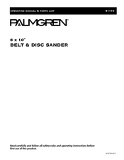 Palmgren 81110 Operating Manual & Parts List
