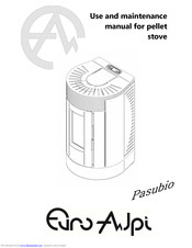 EURO AJPI PASUBIO Use And Maintenance Manual