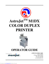 AstroJet M1DX Operator's Manual