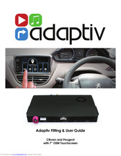 Connects2 adaptiv Fitting & User Instructions