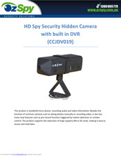 OzSpy CCJDV019 User Manual