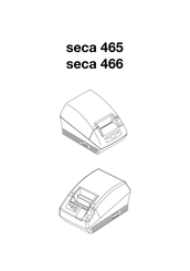 Seca 465 Instruction Manual