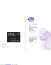 BenQ HC1200 Quick Start Manual