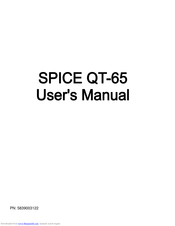 Spice QT-65 User Manual