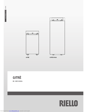 Riello GITRE User Manual